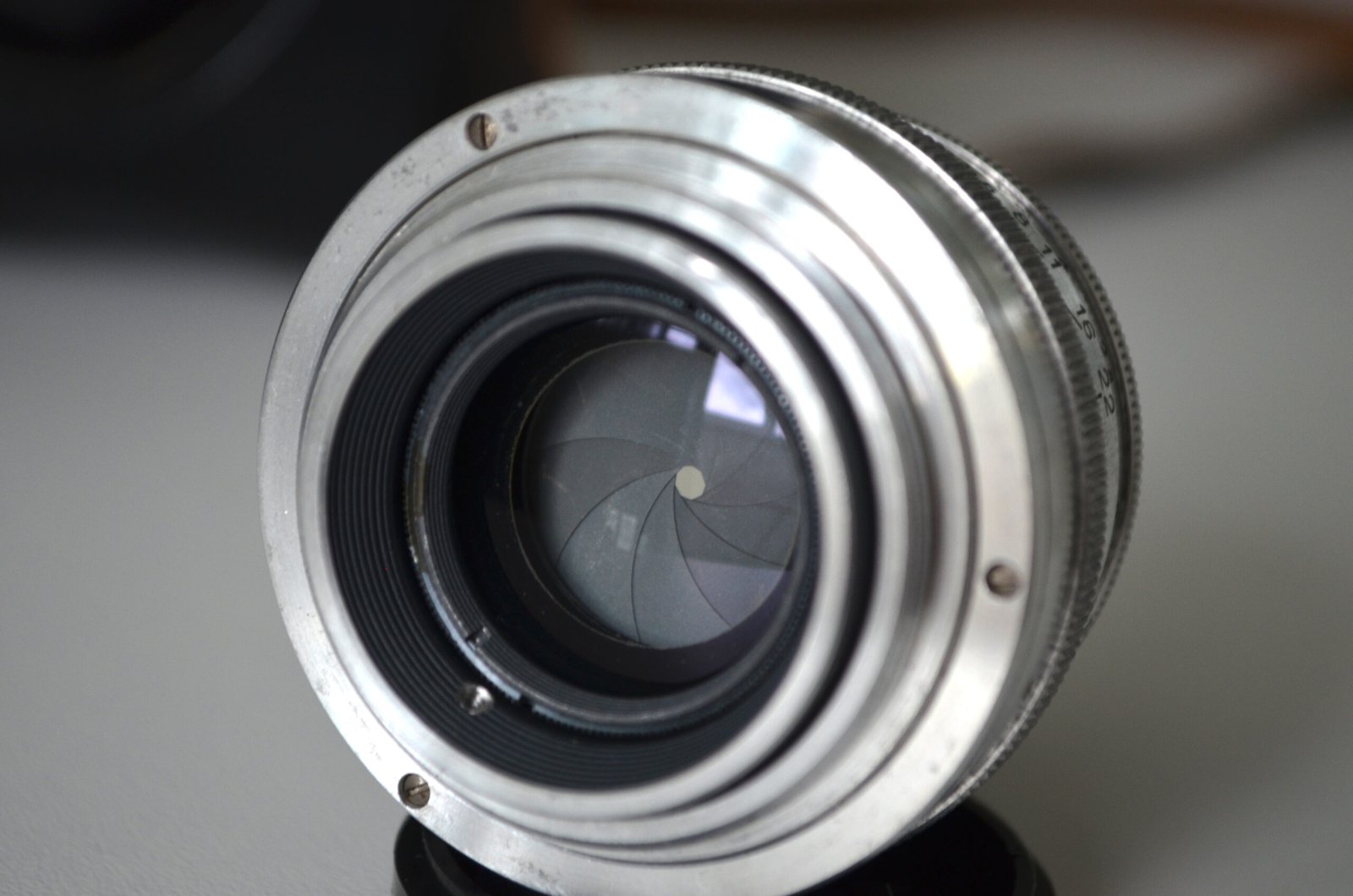 Zorki 4k Soviet Rangefinder Camera 35mm with Jupiter 8 2/50mm S/N 77149833 - Image 11