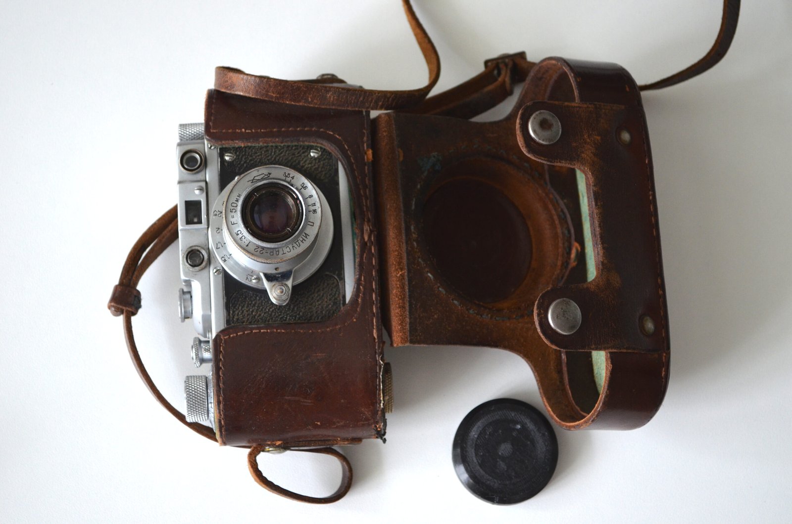 Zorki 1 Soviet Rangefinder Camera 35mm industar 22 50mm s/n 55139286 - Image 10