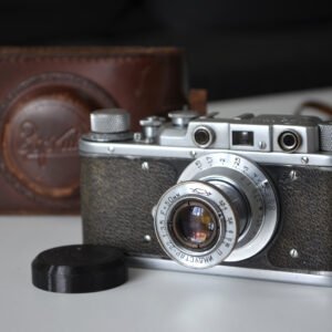 Zorki 1 Soviet Rangefinder Camera 35mm industar 22 50mm s/n 55139286