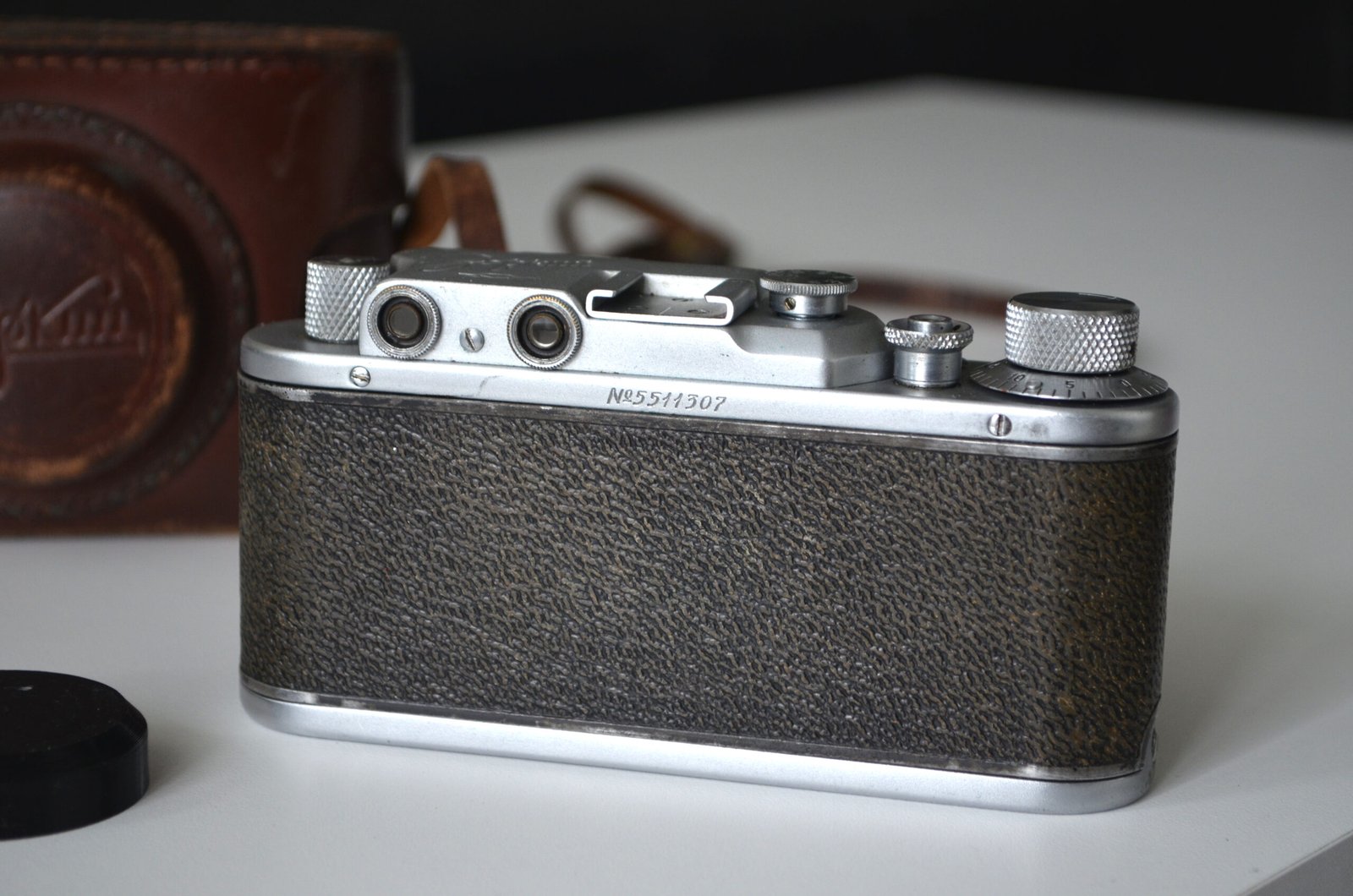Zorki 1 Soviet Rangefinder Camera 35mm industar 22 50mm s/n 55139286 - Image 3
