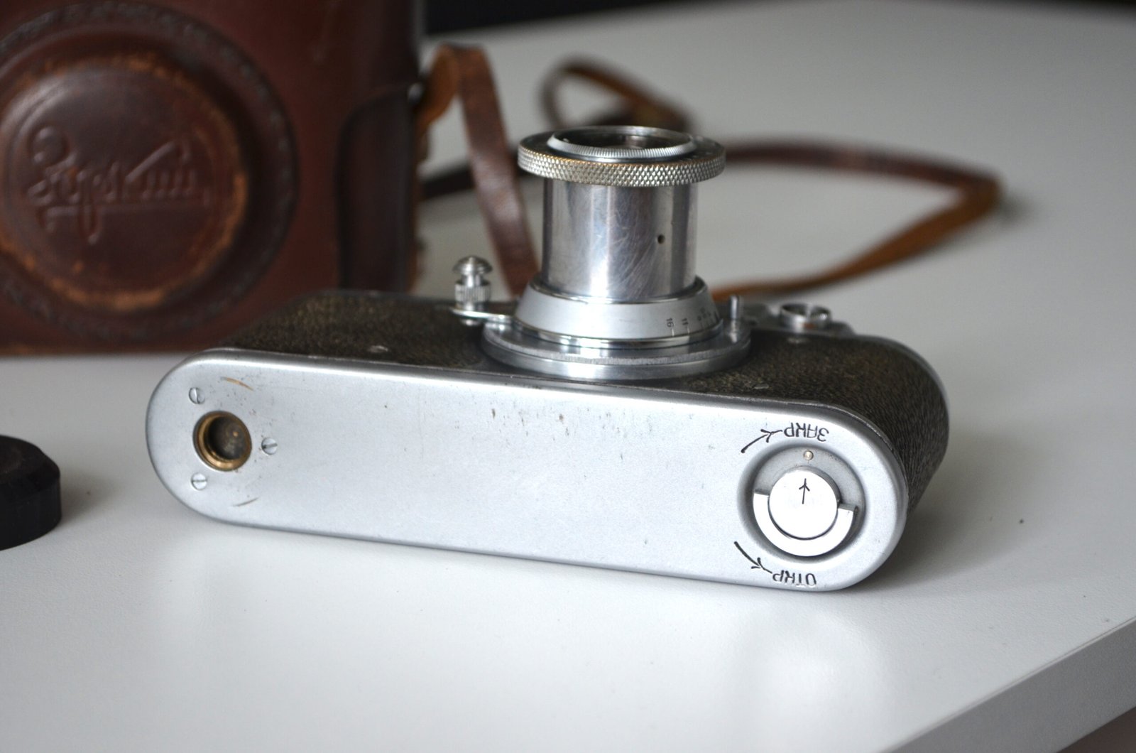 Zorki 1 Soviet Rangefinder Camera 35mm industar 22 50mm s/n 55139286 - Image 4