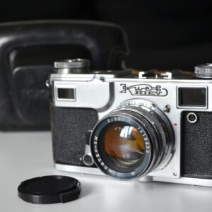 KIEV 4A 35mm RF camera with Jupiter 8m 2/50mm lens s/n 7824389