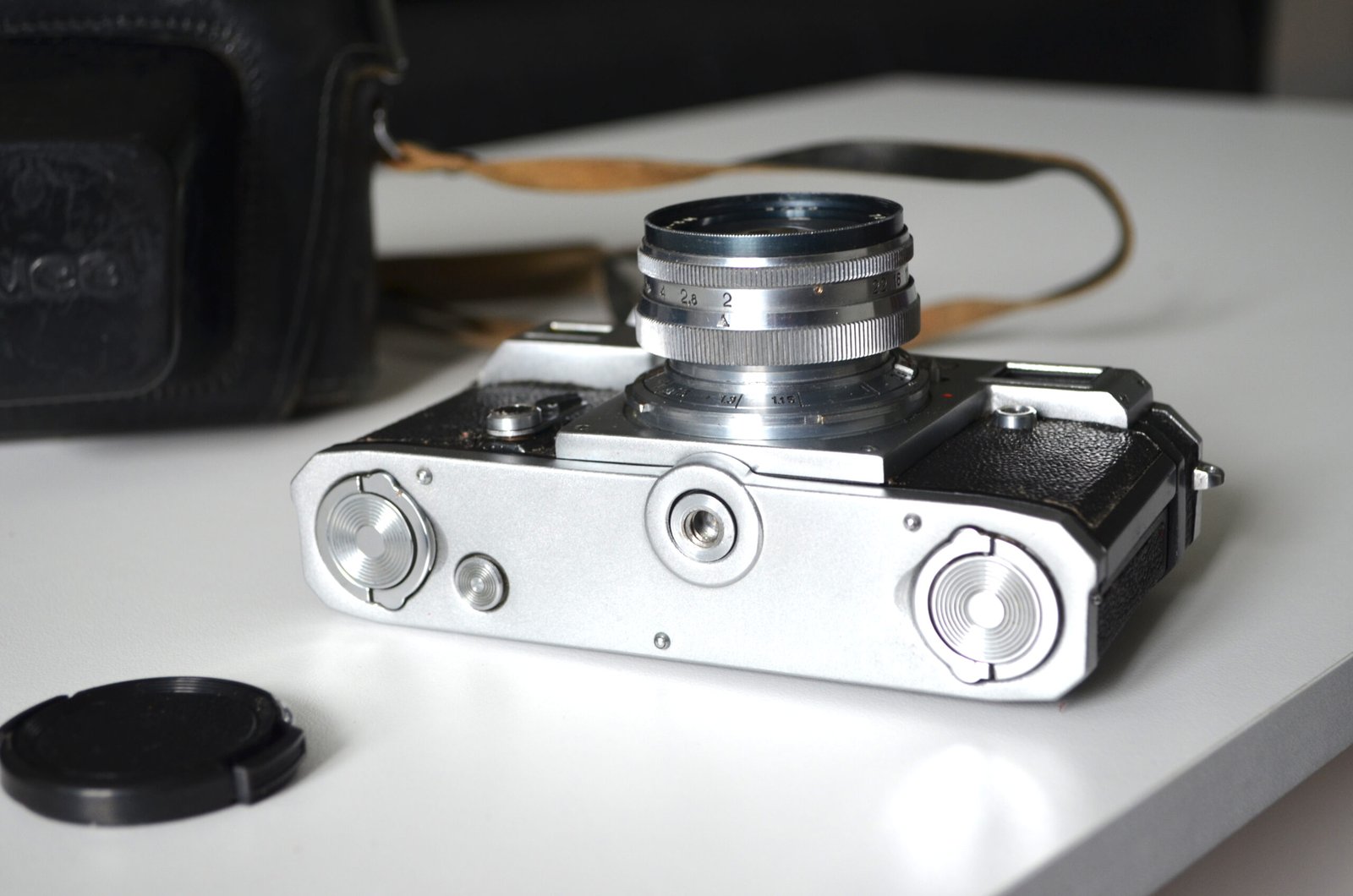 KIEV 4A 35mm RF camera with Jupiter 8m 2/50mm lens s/n 7824389 - Image 9