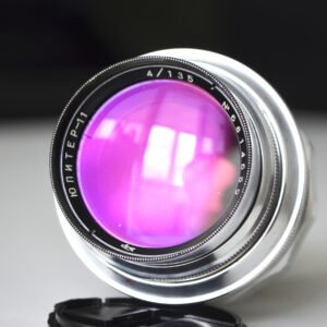 JUPITER 11 4/135mm M42/M39 SLR soviet lens s/n 6814659