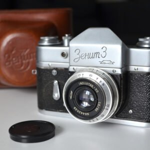 Zenit 3 Soviet 35mm SLR Camera Industar 50 3.5/50mm
